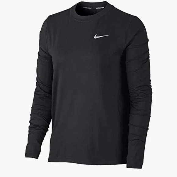 Nike Women’s Dri-Fit Long Sleeve Running Shirt, Size Medium - Picture 11 of 12